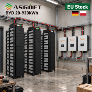 Système de stockage d'énergie industriel et commercial Powergo EU Stock 20-930 kWh, connecté au réseau ou autonome, armoire de batterie BESS 100 kWh 144 kWh - Product Image 1