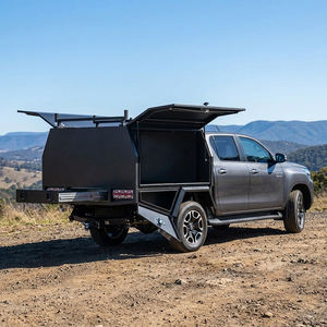 กล่องเครื่องมือสำหรับรถออฟโรด อลูมิเนียม ทนทาน 4 ช่อง พร้อมกุญแจล็อค สำหรับวางบนกระบะรถบรรทุก - Product Image 1