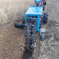 Machine à creuser les tranchées portative à chaîne simple ou double pour l'agriculture, l'irrigation et le drainage des jardins, certifiée CE