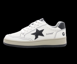 Nuove <span class=keywords><strong>Sneakers</strong></span> <span class=keywords><strong>Donna</strong></span> Classiche Primaverili Super Goose <span class=keywords><strong>Bianche</strong></span> Glitterate con Suola Dorata - Design Elegante e Sottile - Product Image 4