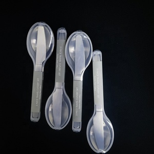 Juego <span class=keywords><strong>de</strong></span> cubiertos <span class=keywords><strong>de</strong></span> acero inoxidable <span class=keywords><strong>de</strong></span> 3 piezas, tenedor <span class=keywords><strong>de</strong></span> mesa <span class=keywords><strong>de</strong></span> boda, cuchara, cuchillo <span class=keywords><strong>con</strong></span> ESTUCHE <span class=keywords><strong>DE</strong></span> VIAJE sostenible - Product Image 6