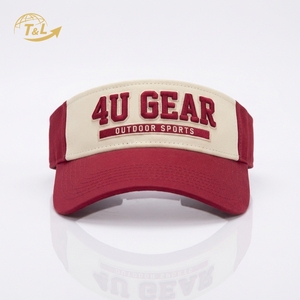 หมวกปักลายทูโทน ปรับขนาดได้ ป้องกันแสงแดด เหมาะสำหรับกีฬากลางแจ้ง - Product Image 2