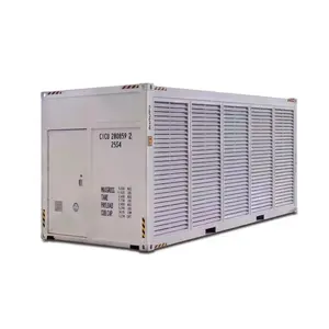 Hydro trang trại nước làm mát container quy mô lớn làm mát giải pháp accomdates 100 đến 500 đơn vị T21 asic máy