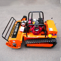 Tondeuse à gazon télécommandée CE Euro 5, robot tondeuse autotracté pas cher, tondeuse à gazon tout-terrain professionnelle, vente en gros