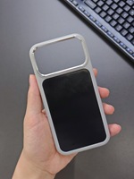 Nouvelle coque de téléphone universelle antichoc à grand trou en matériau personnalisé 2026, compatible avec les iPhone 18/17 Pro/16/15, pour personnalisation DIY