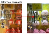 Machine à poupées en peluche à monnayeur avec carte mère standard, en plastique, garantie 1 an