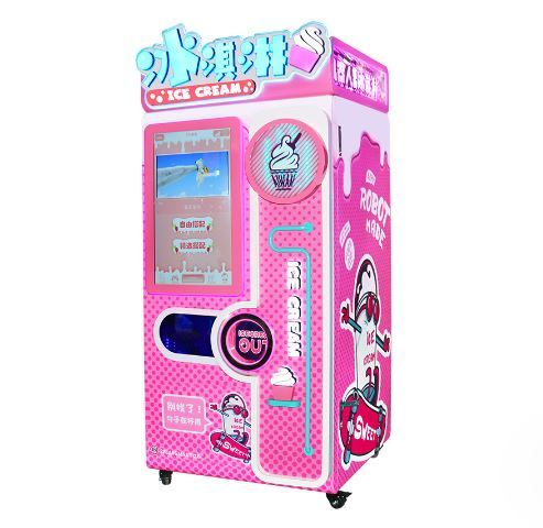 Self-service Robot Cheap Juice Frozen Food Ice Cream Snack Candy Floss Vending Machines for Snacks