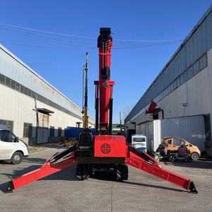 رافعة عنكبوتية ديزل جديدة بسعة <span class=keywords><strong>10</strong></span> طن بسعر المصنع، رافعة زاحفة ذات أرجل تلسكوبية صغيرة متنقلة بارتفاع رفع 21 متر وكفاءة عالية - Product Image 2