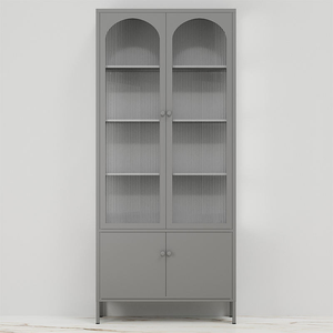 Armoire <span class=keywords><strong>de</strong></span> présentation en acier 2 portes en verre armoire à gagner casier <span class=keywords><strong>de</strong></span> <span class=keywords><strong>balcon</strong></span> armoire <span class=keywords><strong>de</strong></span> <span class=keywords><strong>rangement</strong></span> <span class=keywords><strong>de</strong></span> livres en métal bibliothèques <span class=keywords><strong>de</strong></span> salon avec pieds - Product Image 2