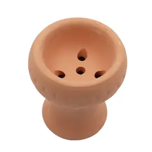 Factory Wholesale Ceramic Hookah bowl Custom Shisha Bowl Hookah Head Clay Accessories with Cheap Price