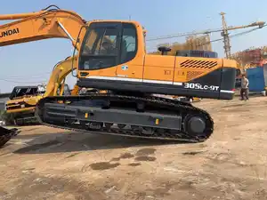 2019 Model Hyundai Used Excavator 305 Crawler Digger Tractor 30ton Excavator For Sale