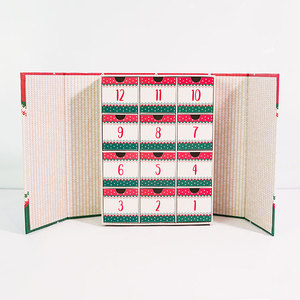 Календарь-адвент на 12 дней с магнитной застежкой, индивидуальный праздничный календарь для небольших сюрпризов - Product Image 5