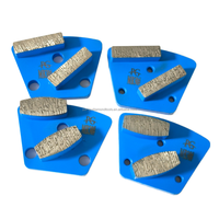 Disque abrasif PanGu TRA 10 mm OEM, dureté moyenne, rectangulaire, à liaison métallique, longueur de lame 40 mm, emballage plastique/papier, pour sols en béton