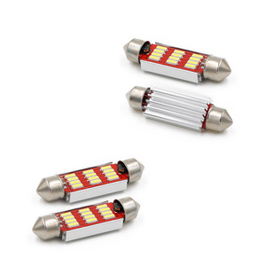 Luz de lectura de doble punto para coche, luz de techo, luz de matrícula, decodificador con bombilla CANBUS de corriente constante, luz modificada para coche 36m - Product Image 2