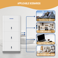 48V IP66 Almacenamiento de energía en el hogar 200Ah LiFePO4 Sistema de batería de litio CEI021 G99 G100 Paquete de baterías de iones de litio certificadas CE VDE