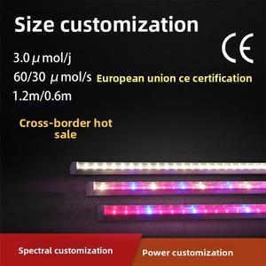 <span class=keywords><strong>Lampe</strong></span> <span class=keywords><strong>de</strong></span> <span class=keywords><strong>culture</strong></span> LED T8 IP54 étanche à spectre complet, 281B LED, 4100 lm, durée <span class=keywords><strong>de</strong></span> vie <span class=keywords><strong>de</strong></span> 25 000 heures, <span class=keywords><strong>pour</strong></span> serre, <span class=keywords><strong>culture</strong></span> hydroponique intérieure - Product Image 3