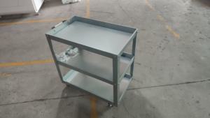 Carros de carro de aluminio inoxidable galvanizado personalizado con recubrimiento en polvo para logística de almacén - Product Image 2