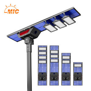 IP66 không thấm nước LED năng lượng mặt trời ánh sáng đường phố 6000K hoàng hôn đến bình minh với cảm biến chuyển động <span class=keywords><strong>ROHS</strong></span> chứng nhận cho ngoài trời đường sử dụng - Product Image 2