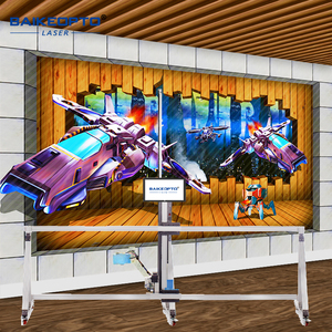 Hoàn toàn tự động ai 2-in-1 tường và sàn máy in 2 trong 1 tường và sàn máy in máy - Product Image 1