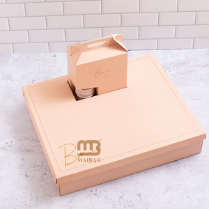 Tùy Chỉnh Cao Cấp Arabic Món Tráng Miệng Pastry Tamrieh Ngăn Hộp Ngọt Ngào Snack Thỏa Thích Bát Đặt Hộp Bao Bì Với Cà Phê Dispenser - Product Image 4