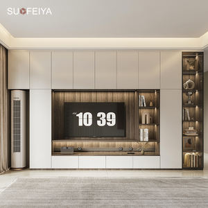 Sofeyia Custom moderna parete Mount TV stand <span class=keywords><strong>Design</strong></span> soggiorno mobili vetrina TV Cabinet <span class=keywords><strong>Design</strong></span> - Product Image 1