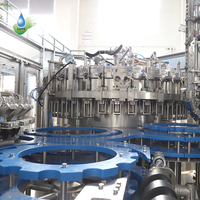 Machine de remplissage, de bouchage et de scellage de bouteilles en verre intégrée, automatique, électrique, de haute précision, à 40 têtes