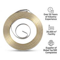 Ressort spiralé conique de compression en métal plat de précision