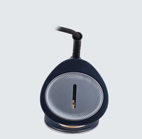 Fer à vapeur portable 2-en-1 de 1800 W avec écran tactile numérique LED, défroisseur vapeur électrique portatif, contrôlé par application, pour usage domestique