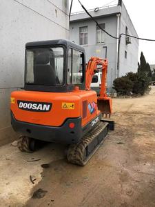 Excavatrice DOOSAN DH35 d'occasion de 3,5 tonnes, moteur Yanmar, pompe hydraulique Doosan Mottrol, faible nombre d'heures, 90 % neuve, 2023, avec vidéo de démonstration - Product Image 2