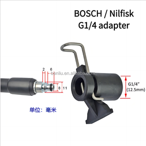 Adaptateur <span class=keywords><strong>de</strong></span> connecteur à changement rapide pour les tuyaux <span class=keywords><strong>de</strong></span> lavage à haute pression Nilfisk, Bosch et <span class=keywords><strong>Karcher</strong></span>, et les pistolets à eau pour le lavage <span class=keywords><strong>de</strong></span> voitures G1/4" F - Product Image 4