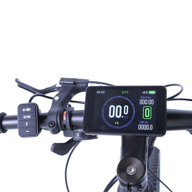 Wholesale Customized 24v 36v 48v 52v 60v 72v Electric Bike Meter Lcd Colorful Display Screen Electric Bicycle Display
