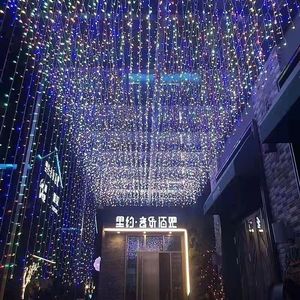 Trắng Ấm <span class=keywords><strong>LED</strong></span> Thác Dây Ánh Sáng Trong Nhà/Ngoài Trời Không Thấm Nước IP44 Đánh giá <span class=keywords><strong>Patio</strong></span> Wedding Giáng Sinh Trang Trí Năng Lượng Mặt Trời Powered - Product Image 3