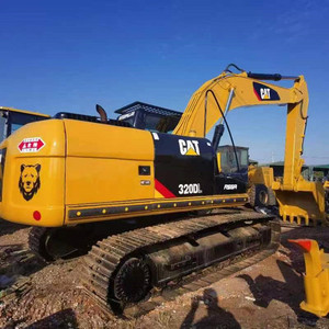 Excavatrice sur chenilles d'occasion CAT320DL/D 320C/CL 320B/BL 20 tonnes avec marteau hydraulique, moteur de haute qualité et pompe Nabtesco en stock - Product Image 1