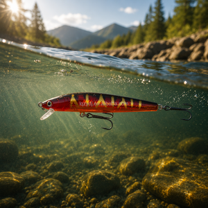 DUHNNUG Set di 10 Esche <span class=keywords><strong>Artificiali</strong></span> Galleggianti Tipo Minnow, 10cm 9g, Esca Dura Artificiale Wobbler <span class=keywords><strong>per</strong></span> <span class=keywords><strong>Pesca</strong></span> <span class=keywords><strong>in</strong></span> <span class=keywords><strong>Mare</strong></span> e Acqua Dolce - Product Image 4