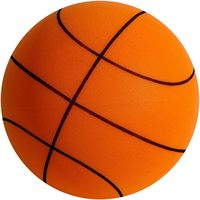 Ballon de basket silencieux en PU portable, ballon en mousse élastique silencieux pour la salle de sport, le salon, les enfants, les sports et les divertissements en intérieur HLLFOAM