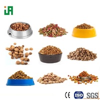 Extrudeuse d'aliments pour animaux domestiques expansée croquette usine de production d'aliments pour chats fabricant de machines