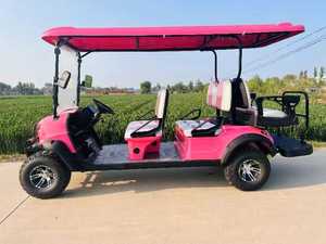 Les meilleurs chariots de golf électriques 4 + 2 places <span class=keywords><strong>pour</strong></span> adultes et enfants à vendre - Product Image 2