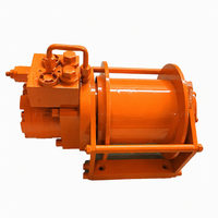 Treuil hydraulique à câble unique pour applications marines, amarrage de pont, levage de cargaison, usage intensif, accostage de navires, opération offshore