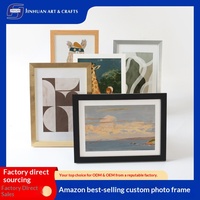 Cadres photo rectangulaires multifonctionnels en PVC pour l'international, formats 5x7 pouces et A4, série en pack - 5/10 pièces par pack, vente en gros directe usine