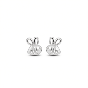 Boucles d'oreilles en or blanc E1903, bijoux fantaisie unisexes mignons, cadeau de mode - Product Image 1