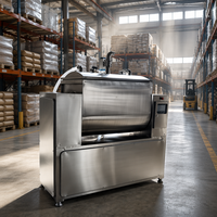 Ligne de production automatique de biscuits à haute efficacité avec système de remplissage de sandwichs, laminoir à pâte continu et mélangeur, capacité 500 kg, précision élevée