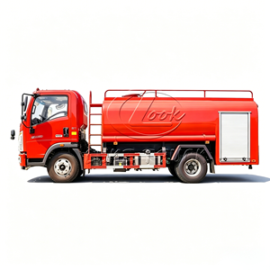 Camion-citerne à eau incendie tout-terrain Howo 4x2 4x4 de 4 tonnes, véhicule de prévention des incendies forestiers - Product Image 1