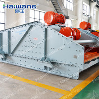 Machine linéaire de tamis vibrant de minerai de polyuréthane avec le moteur pour le lavage minéral et le criblage de sable