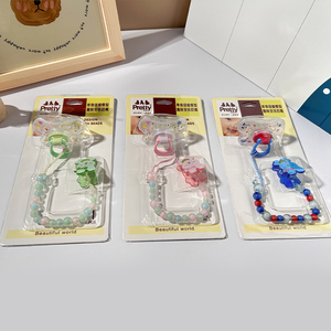 Vente en gros de tétines pour bébé en <span class=keywords><strong>caoutchouc</strong></span> attache-<span class=keywords><strong>tétine</strong></span> en silicone de qualité alimentaire perles chaîne en silicone - Product Image 4