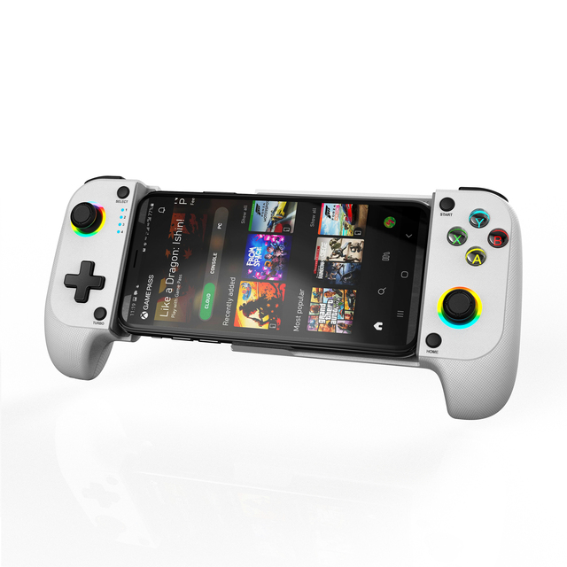 Mobile Games Controller for Android/iOS/Switch/PC - Hall Effect Joystick,RGB Lighting Gamepad