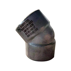 1 PULGADA SCH40S ASTM A815 UNS31803 <span class=keywords><strong>CODO</strong></span> LR BW DE 90 GRADOS - Product Image 3