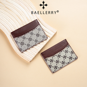 <span class=keywords><strong>Portafoglio</strong></span> Minimalista di Lusso Baellerry per <span class=keywords><strong>Uomo</strong></span>, Nuovo Design con Tasca Frontale, Clip per Carte in Materiale PU, Universale per Giovani e Donne - Product Image 6