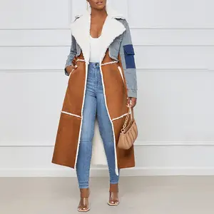 Find Wholesale Classy jeans long coat 