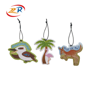 Profumatore per Auto in Carta Personalizzato a Forma di Albero, Nuovo Aroma di Auto Nuova, in Cotone - Product Image 4
