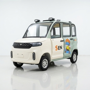 Voiture électrique mini 4 roues très vendue, 4 places, 4 portes, carrosserie fermée, batterie 30 kWh, autonomie 101-200 km, idéale pour les trajets familiaux courts - Product Image 1